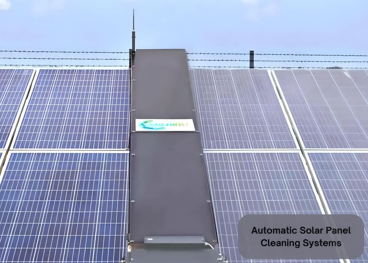 Automatic dry cleaning system for solar panel