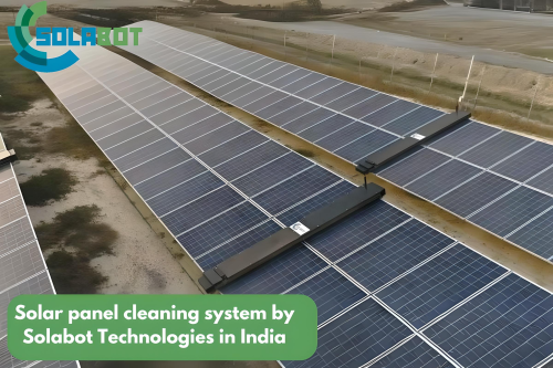 Solar panel cleaning system