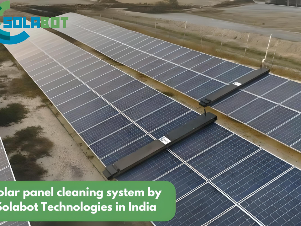 Solar panel cleaning system