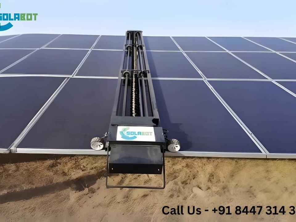 Solar panel robots in rajasthan