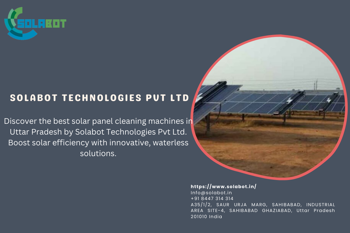 Best Solar Panel Cleaning Machines in Uttar Pradesh