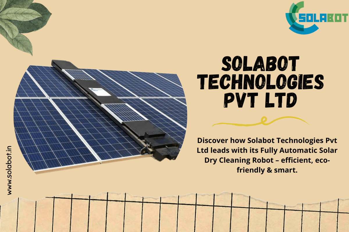 Fully Automatic Solar Dry Cleaning Robot