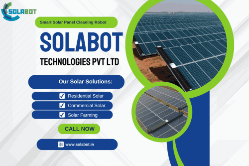 Smart Solar Panel Cleaning Robots