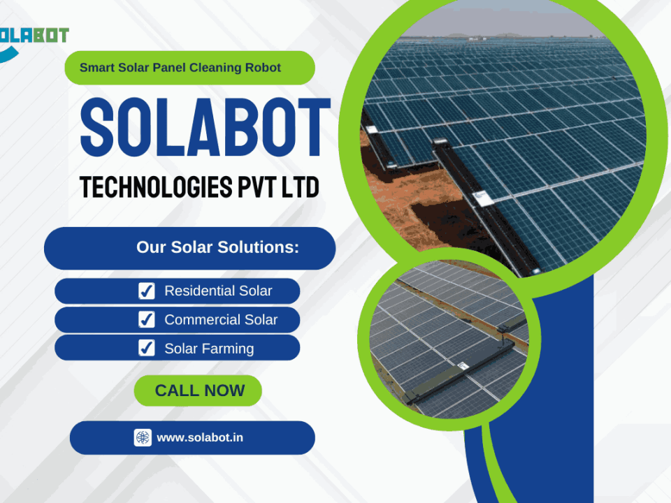 Smart Solar Panel Cleaning Robots