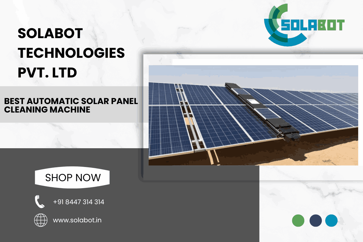 Automatic Solar Panel Cleaning Machine