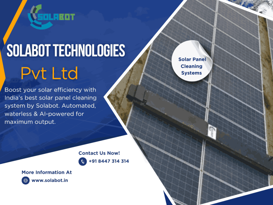 Solar Panel Cleaning System Supplier in India