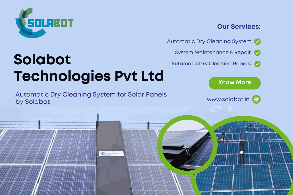 Solar Panel Dry Cleaning Systems