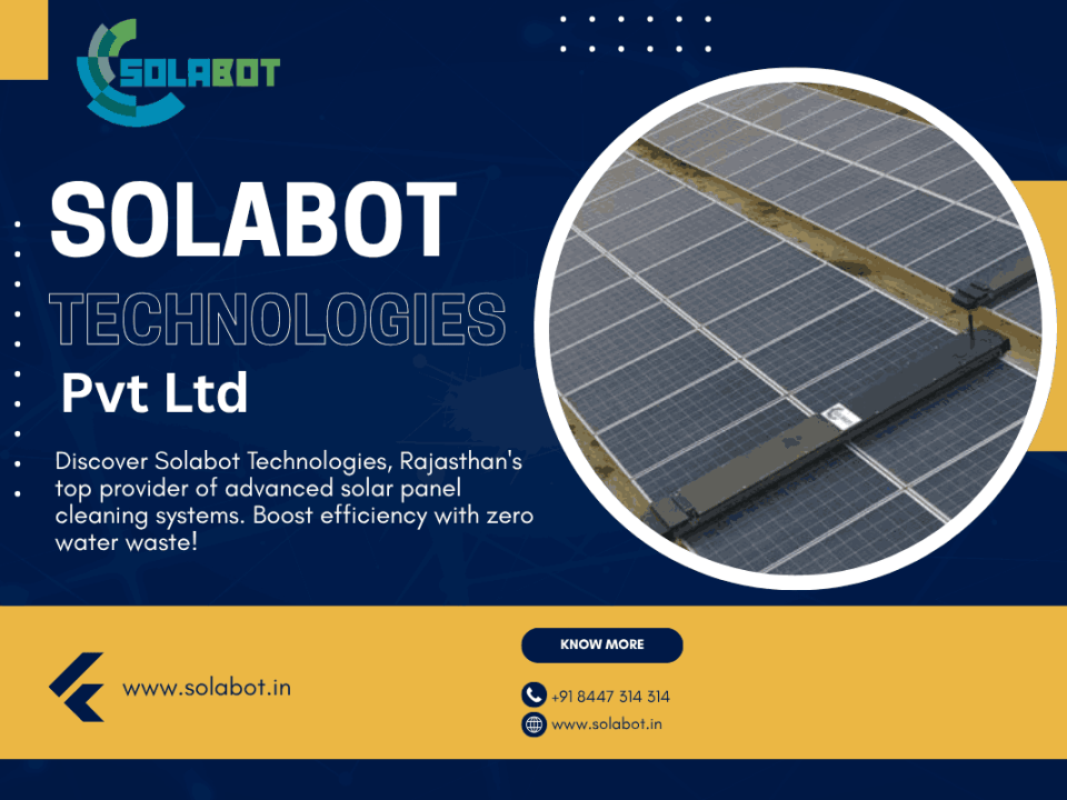 Solar Panel Cleaning System in Rajasthan