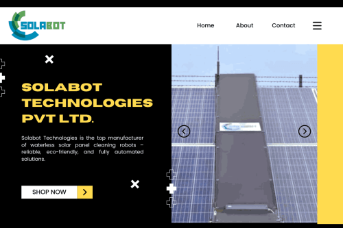 Waterless Solar Panel Cleaning Robots