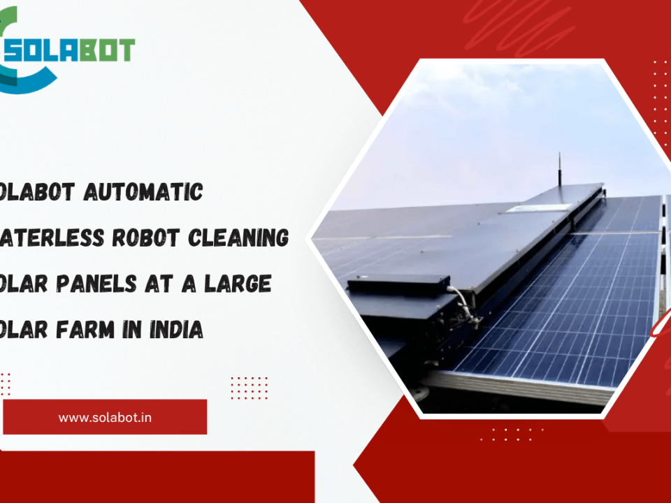 Automatic Waterless Solar Panel Cleaning Robot