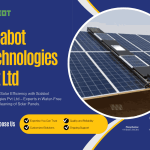 Water Free Robotic Cleaning for Solar Panels