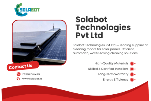 Cleaning Robots for Solar Panels