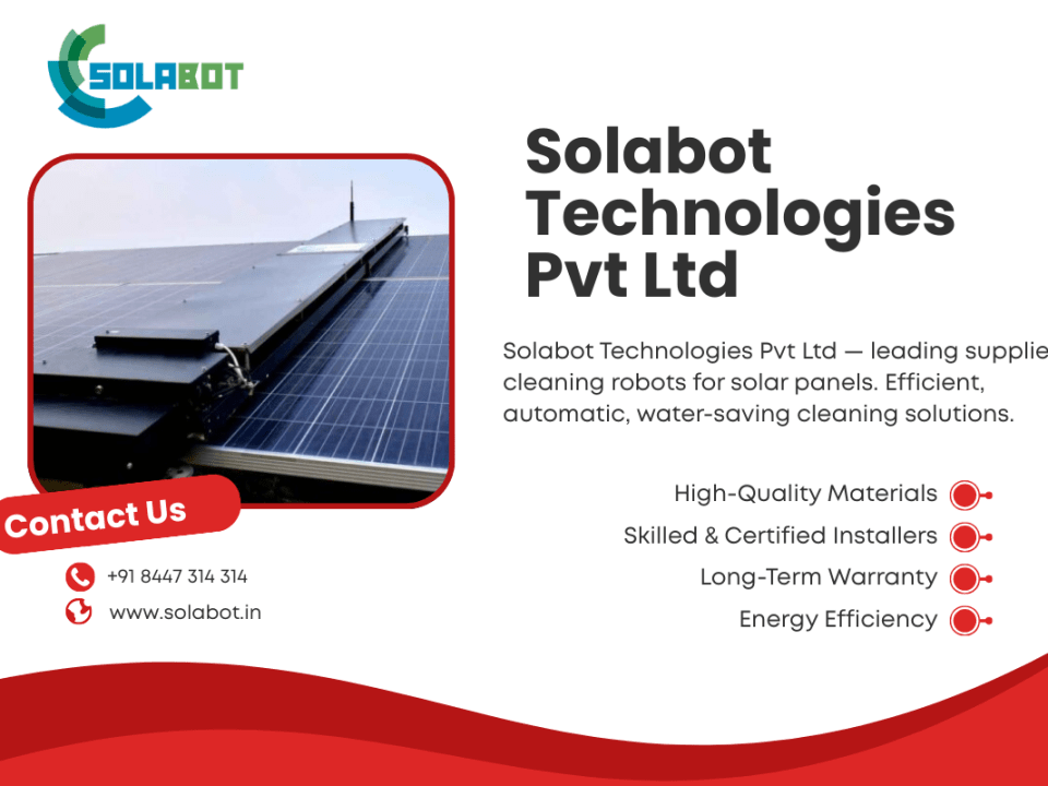 Cleaning Robots for Solar Panels