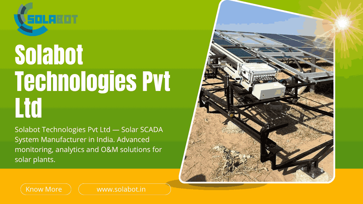 Solar SCADA System Manufacturer in India