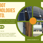 Cleaning Robot for Solar Panel