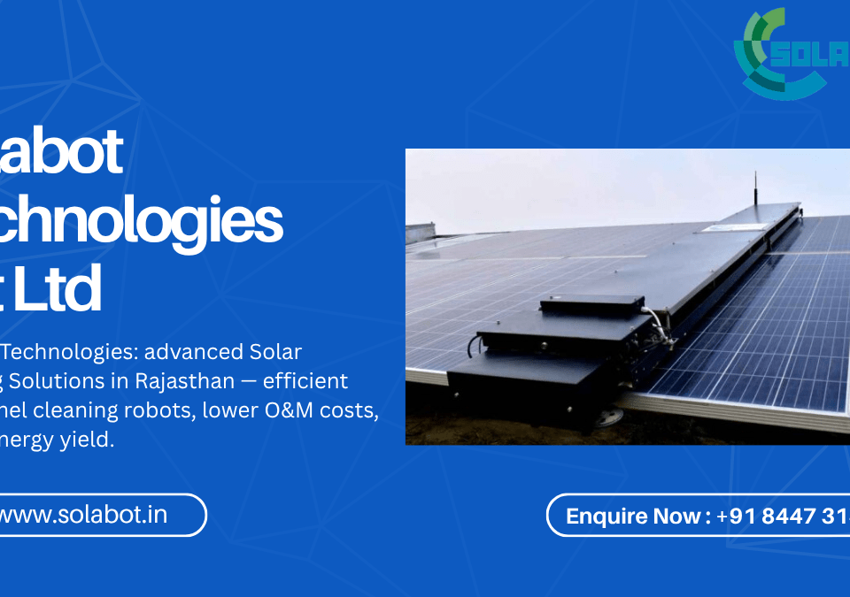Solar Cleaning Solutions in Rajasthan