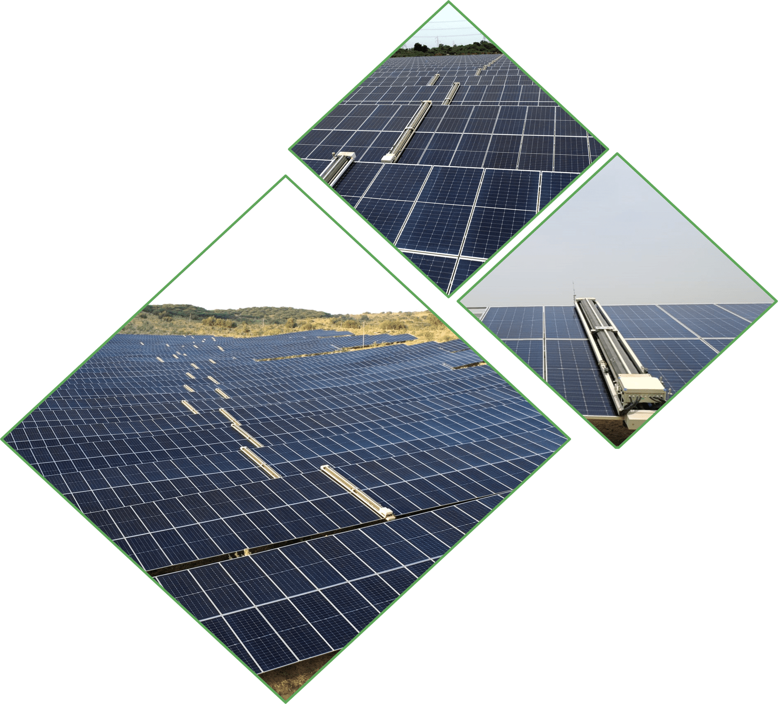 solar panel robotic cleaning solution company in India