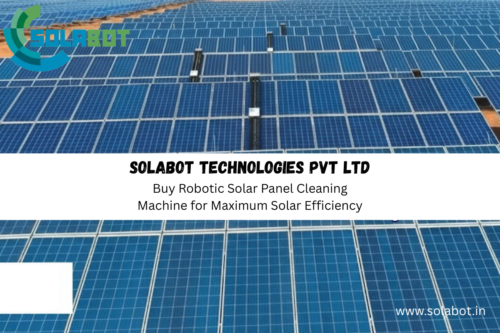 Robotic Solar Panel Cleaning Machine