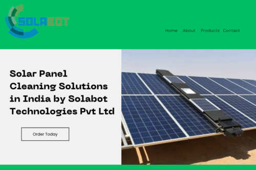 Solar Panel Cleaning Solutions in India