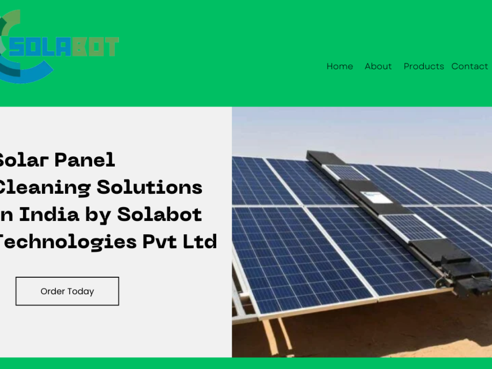 Solar Panel Cleaning Solutions in India
