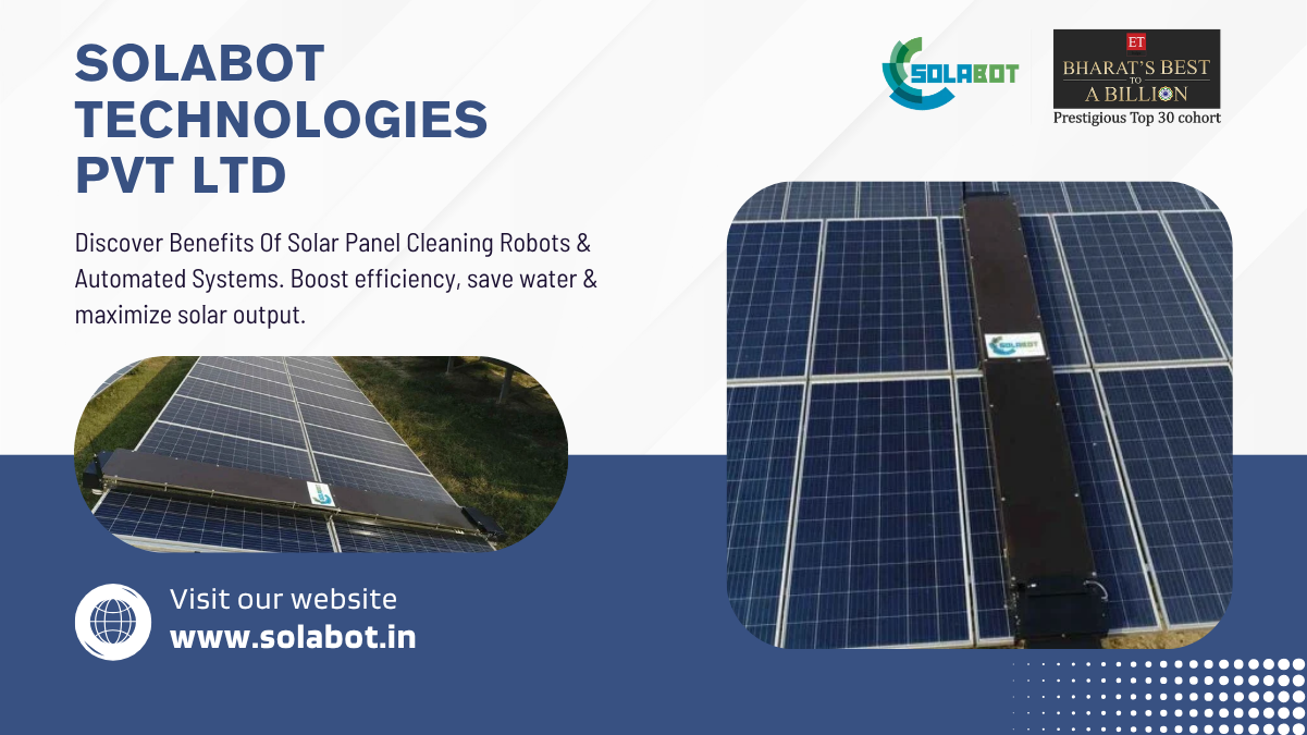 Benefits Of Solar Panel Cleaning Robot