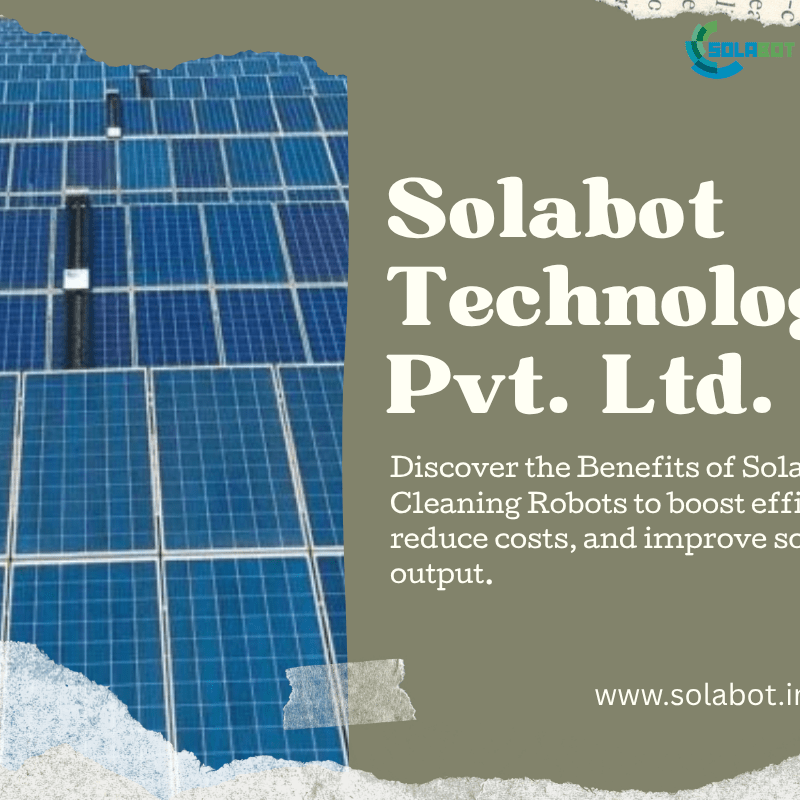 Best Solar Rooftop Cleaning Robot in India | Solabot