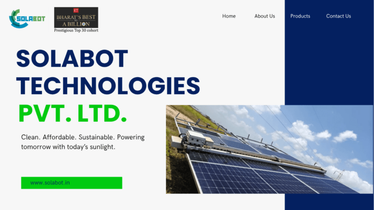 Solar Panel Cleaning Robots in Andhra Pradesh | Solabot