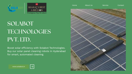 Solar Panel Cleaning Robots in Hyderabad