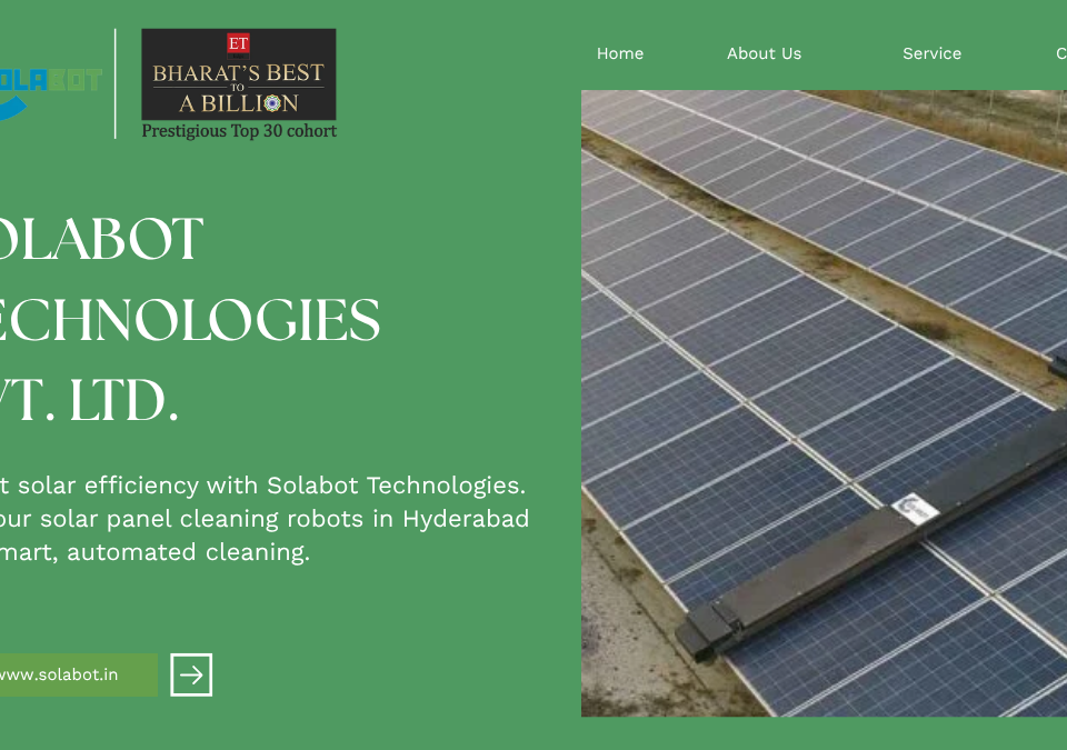 Solar Panel Cleaning Robots in Hyderabad