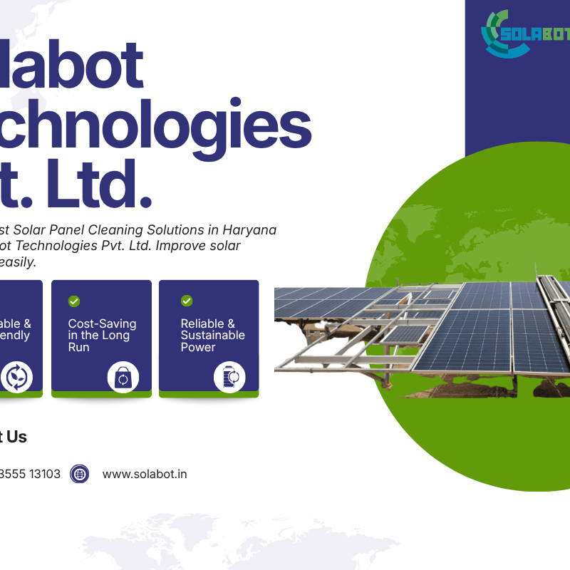 Automatic Robotic Solar Panel Cleaning Solutions in India