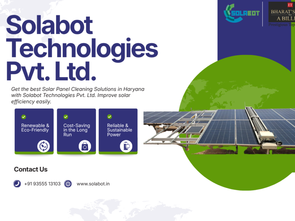 Solar Panel Cleaning Solutions in Haryana