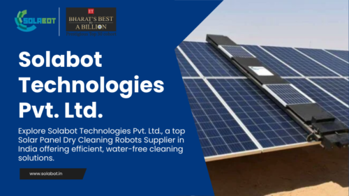 Solar Panel Dry Cleaning Robots Supplier in India