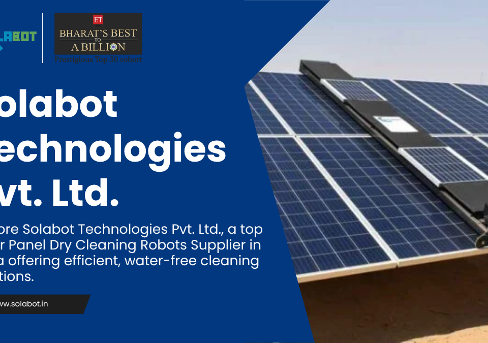 Solar Panel Dry Cleaning Robots Supplier in India