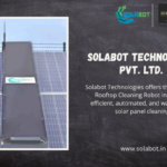 Solar Rooftop Cleaning Robot