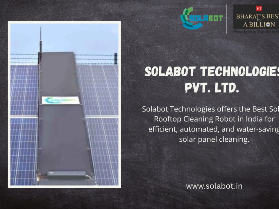 Solar Rooftop Cleaning Robot