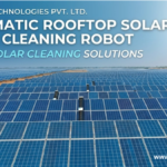 Automatic Rooftop Solar Panel Cleaning Robot