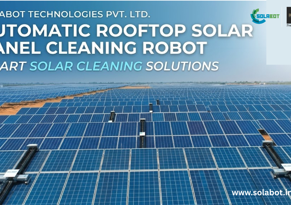 Automatic Rooftop Solar Panel Cleaning Robot