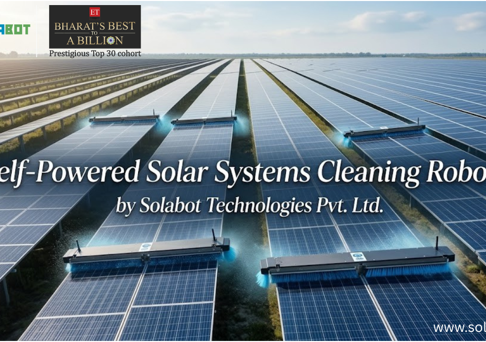 Self Powered Solar Systems Cleaning Robots