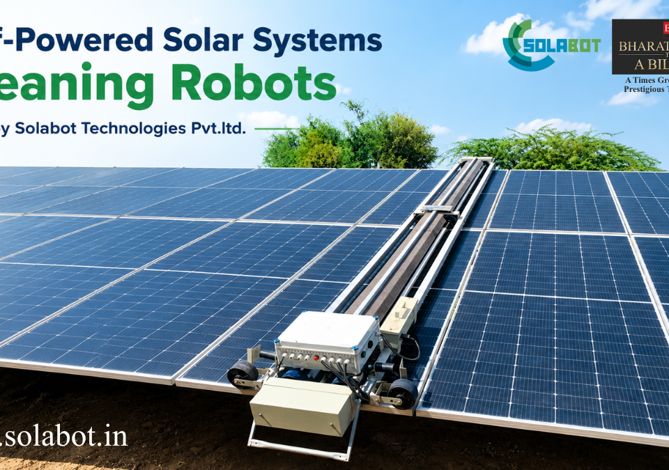 Self Powered Solar Systems Cleaning Robots