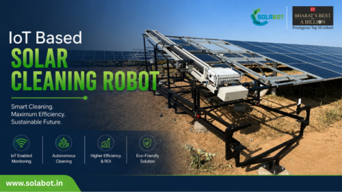 IoT Based Solar Cleaning Robot