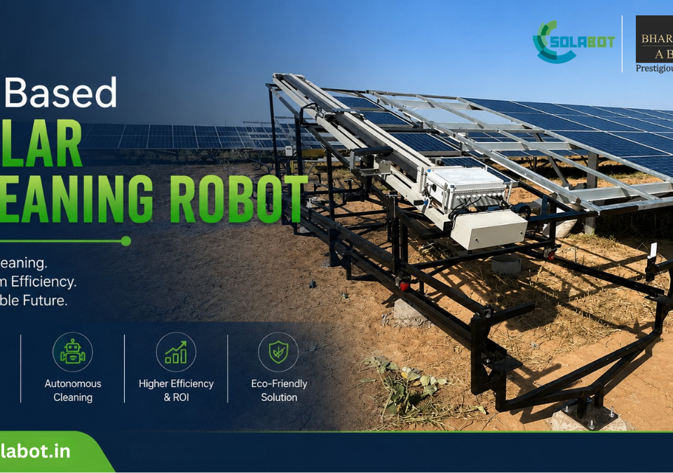 IoT Based Solar Cleaning Robot