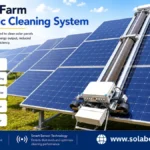 Solar Farm Robotic Cleaning System