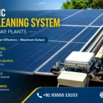 Automatic Solar Cleaning System for Solar Plants