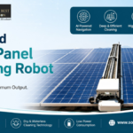 AI Based Solar Panel Cleaning Robot