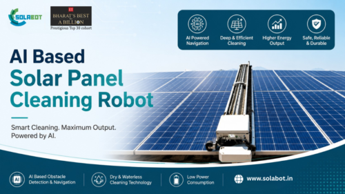 AI Based Solar Panel Cleaning Robot