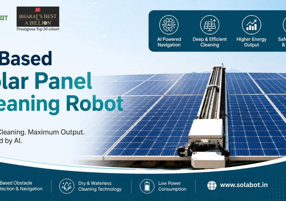 AI Based Solar Panel Cleaning Robot