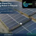 Solar Panel Dry Cleaning Robot in Bikaner