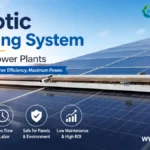 Robotic Cleaning System for Solar Power Plants