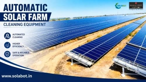 Automatic Solar Farm Cleaning Equipment