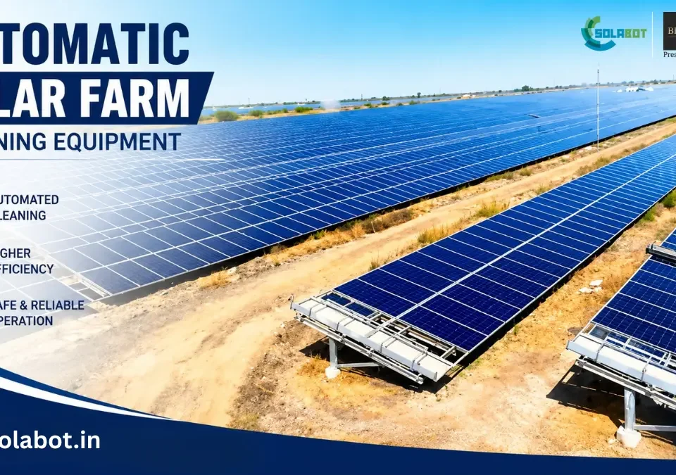 Automatic Solar Farm Cleaning Equipment